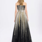 Princess Cut Long Evening Dress - 9039C