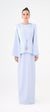 Taş İşleme Detaylı Abiye Elbise & Ceket Takım - 9018C - Bebe Mavi
