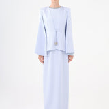 Stone Embroidery Detailed Evening Dress & Jacket Set - 9018C