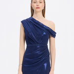 Low Shoulder Long Evening Dress with Slits - 5046C
