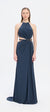 Evening Dress with Straps from the Neck - 2058