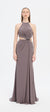 Evening Dress with Straps from the Neck - 2058