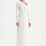 Taşlı Yırtmaçlı Abiye Elbise - 26049C