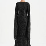 Taşlı Tesettür Abiye Elbise - 26070C