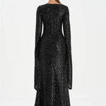 Taşlı Tesettür Abiye Elbise - 26070C