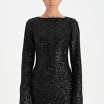 Taşlı Tesettür Abiye Elbise - 26070C