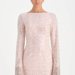 Taşlı Tesettür Abiye Elbise - 26070C