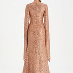 Taşlı Tesettür Abiye Elbise - 26070C