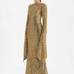 Taşlı Tesettür Abiye Elbise - 26070C