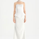 Saten Büstiyerli Taşlı Abiye Takım - 26067C