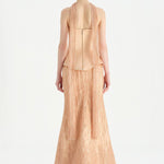 Saten Büstiyerli Taşlı Abiye Takım - 26067C