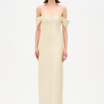 Strapless Off-the-Shoulder Evening Gown - 26054C