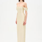 Strapless Off-the-Shoulder Evening Gown - 26054C