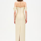 Strapless Off-the-Shoulder Evening Gown - 26054C