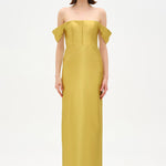 Strapless Off-the-Shoulder Evening Gown - 26054C