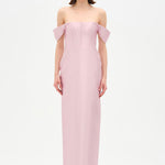 Strapless Off-the-Shoulder Evening Gown - 26054C