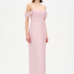 Strapless Off-the-Shoulder Evening Gown - 26054C
