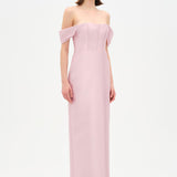 Strapless Off-the-Shoulder Evening Gown - 26054C