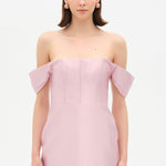 Strapless Off-the-Shoulder Evening Gown - 26054C