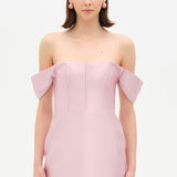 Strapless Off-the-Shoulder Evening Gown - 26054C