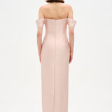 Strapless Off-the-Shoulder Evening Gown - 26054C