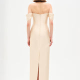 Strapless Off-the-Shoulder Evening Gown - 26054C