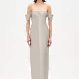 Strapless Off-the-Shoulder Evening Gown - 26054C