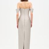 Strapless Off-the-Shoulder Evening Gown - 26054C