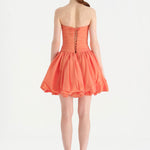 Çiçekli Mini Abiye Elbise - 26004C