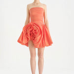 Floral Mini Evening Dress - 26004C