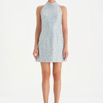 Halter Yaka Mini Abiye Elbise - 26061C