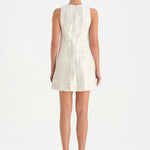 Taş İşlemeli Kısa Abiye Elbise - 26069C