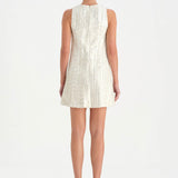 Taş İşlemeli Kısa Abiye Elbise - 26069C