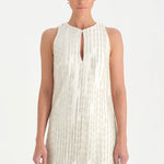 Taş İşlemeli Kısa Abiye Elbise - 26069C