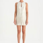 Taş İşlemeli Kısa Abiye Elbise - 26069C