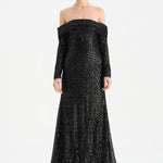 Straplez Taşlı Abiye Elbise - 26051C