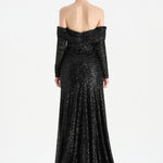 Straplez Taşlı Abiye Elbise - 26051C