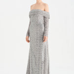 Straplez Taşlı Abiye Elbise - 26051C