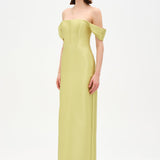 Strapless Off-the-Shoulder Evening Gown - 26054C