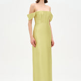 Strapless Off-the-Shoulder Evening Gown - 26054C