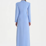 Taş İşlemeli Tesettür Abiye Elbise - 26186C