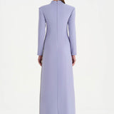 Taş İşlemeli Tesettür Abiye Elbise - 26186C