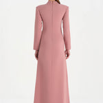 Taş İşlemeli Tesettür Abiye Elbise - 26186C