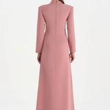 Taş İşlemeli Tesettür Abiye Elbise - 26186C